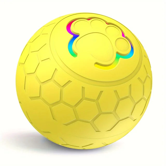 Interactive Pet Toy Ball - Rechargeable, Bite Resistant, Automatic Smart Bouncing Balls