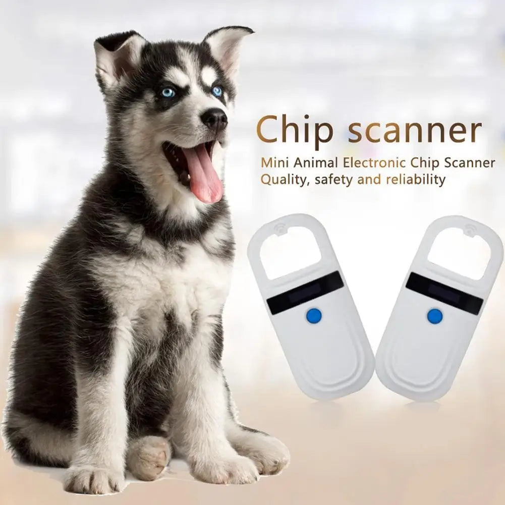 Pet Microchip Scanner ABS High-brightness OLED Display ISO 11784 11785 FDX-B ID64 ID Tag Reader