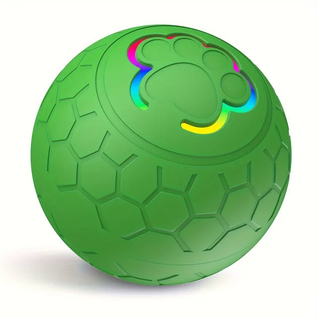 Interactive Pet Toy Ball - Rechargeable, Bite Resistant, Automatic Smart Bouncing Balls